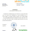 editable template, Netherlands Triodos Bank bank certificate template in Word and PDF format