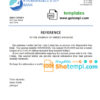 editable template, # remarkable step bank  template of bank reference letter, Word and PDF format (.doc and .pdf)
