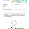 editable template, Malta Lombard bank reference letter template in Word and PDF format