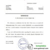 editable template, Mexico Citibanamex bank reference letter template in Word and PDF format