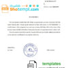 editable template, Moldova Victoriabank bank reference letter template in Word and PDF format