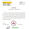 editable template, Nepal Kumari Bank bank reference letter template in Word and PDF format