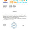 editable template, Netherlands Rabobank bank certificate template in Word and PDF format