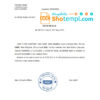 editable template, New Zealand Ami bank account reference letter template in Word and PDF format