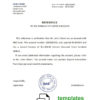 editable template, New Zealand BNZ bank account reference letter template in Word and PDF format