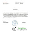 editable template, Norway Bank Norwegian bank account reference letter template in Word and PDF format