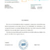 editable template, Norway DNB Nor Bank bank account reference letter template in Word and PDF format