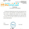 editable template, Paraguay Vision Banco bank account reference letter template in Word and PDF format
