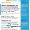 editable template, Fully Editable CV template in WORD format.