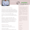 editable template, Modern and Creative Resume template in WORD format