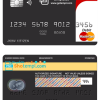 editable template, # blackistic universal multipurpose bank mastercard debit credit card template in PSD format
