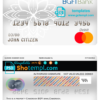 editable template, Cameroon BGFI bank mastercard debit card template in PSD format, fully editable