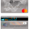editable template, Canada Scotiabank bank mastercard debit card template in PSD format, fully editable