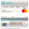 editable template, Cuba Banco Popular de Ahorro (BPA) bank mastercard debit card template in PSD format, fully editable