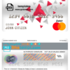 editable template, Denmark Arbejdernes Landsbank mastercard debit card template in PSD format, fully editable