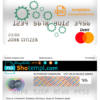 editable template, Dominica National Bank of Dominica mastercard debit card template in PSD format, fully editable