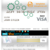 editable template, Dominica National Bank of Dominica visa card debit card template in PSD format, fully editable
