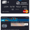 editable template, Austria Erste Group bank mastercard debit card template in PSD format, fully editable