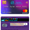editable template, Estonia Inbank mastercard template in PSD format, fully editable