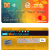 editable template, Ethiopia Bank of Abyssinia bank mastercard template in PSD format, fully editable