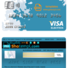 editable template, Finland Danske bank visa electron card template in PSD format, fully editable