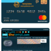editable template, Finland Evli bank mastercard template in PSD format, fully editable