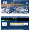 editable template, France La Banque Postale bank visa classic card template in PSD format, fully editable