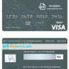 editable template, # geometrex universal multipurpose bank visa credit card template in PSD format, fully editable