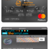 editable template, Georgia Liberty bank platinum mastercard template in PSD format, fully editable