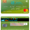 editable template, Germany Aschheim Wirecard bank mastercard template in PSD format, fully editable