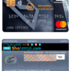 editable template, Germany Deutsche bank mastercard template in PSD format, fully editable