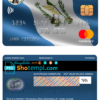 editable template, Guatemala Banco de Guatemala bank mastercard template in PSD format, fully editable