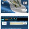 editable template, Guatemala Banco de Guatemala bank visa electron card template in PSD format, fully editable
