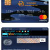 editable template, Guinea Fibank bank mastercard template in PSD format, fully editable