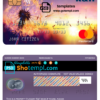 editable template, Hungary K&H bank mastercard, fully editable template in PSD format