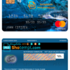 editable template, Iceland Arion bank mastercard, fully editable template in PSD format