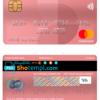 editable template, India Finacle bank mastercard, fully editable template in PSD format