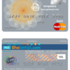 editable template, Australia ING Direct bank mastercard debit card template in PSD format, fully editable