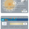 editable template, Australia ING Direct bank visa card debit card template in PSD format, fully editable
