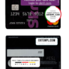 editable template, Skrill mastercard template in PSD format fully editable