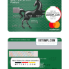 editable template, United Kingdom Lloyds platinum mastercard template in PSD format, fully editable