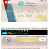 editable template, Iraq Kurdistan International bank visa classic card, fully editable template in PSD format