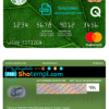 editable template, Iraq Rafidain bank mastercard, fully editable template in PSD format