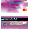 editable template, Ireland AIB bank mastercard, fully editable template in PSD format