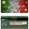 editable template, Italy Cassa Depositi e Prestiti bank mastercard, fully editable template in PSD format