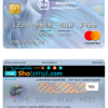 editable template, Lebanon BBAC bank mastercard, fully editable template in PSD format
