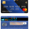 editable template, Lebanon Emirates Lebanon bank mastercard, fully editable template in PSD format