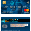 editable template, Libya Central bank mastercard, fully editable template in PSD format