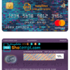 editable template, Liechtenstein Neue bank mastercard, fully editable template in PSD format