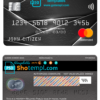 editable template, Malaysia Public bank mastercard, fully editable template in PSD format